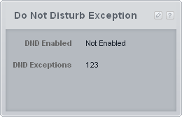 web do not disturb exception